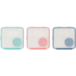 Tpr Clip Lunch Box & Yoghurt Pot Set 2 Piece Colour May Vary