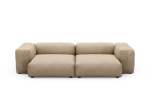 Two Module Sofa - Canvas - Stone - 272CM X 136CM