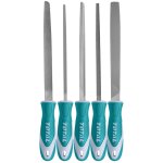 Total 200MM 8" 5 Piece Steel File Set