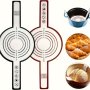 Silicone Bread Sling For Dutch Oven - Non-stick Easy Clean Reusable Baking Mat With Long Handles Heat Resistant Liner For Perfect Sourdough