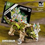 Mji – Mechanical Building Block Set – Triceratops