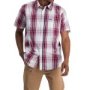 Jeep Short Sleeve Mens Check Shirt - S