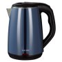Goldair Blue Stainless Steel Deluxe Cool Touch Kettle 1.7L