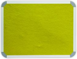 Parrot Info Board With Aluminium Frame 3000 X 1200MM Yellow