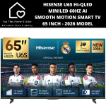 Hisense U6S Hi-qled Miniled 60HZ Ai Smooth Motion Smart Tv - 65 Inch 2026