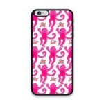 Custom Printed Tpu Cases - Apple Iphone 6 Plus Apple Iphone 6S Plus & 39 Pink Monkey& 39 By