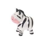 Zebra Ceramic Money Bank Black & White