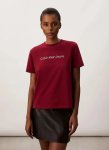 Calvin Klein A-inst Logo Classic Magenta T-Shirt - XL Pink
