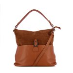 The Duo Hobo Bag -brown