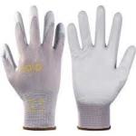 Grey Nylon Lined Pu Coated GLOVESSZ-8