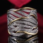 925 Silver Plated Filled Zirconia Promise Proposal Ring For Women Bride Engagement Wedding Band Jewelry Gifts
