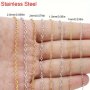 5meters/196.85inch Stainless Steel Chains For Bracelets Diy Jewelry Making