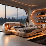 Clat Modern Bed