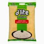 D’lite Medium Grain Parboiled White Rice 10KG