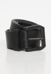 Crust Buffalo Pull-up Leather Belt - Black