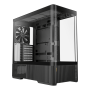 Antec C6 CURVED AIR ATX | Micro-ATX | ITX Mid-Tower Gaming Chassis - Black