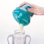 Rotating Milk Powder Box Milk Powder Dispenser Formula Dispenser Container Food Storage Case