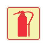 Sabs Fire Extinguisher Photoluminescent Sign F28
