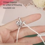 Vintage-inspired Adjustable Knitting Yarn Guide - Peacock Ring Crochet Loop For Sweater Crafting Mixed Colors