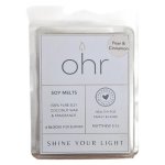 Soy Fragrance Melts Pear And Cinnamon 6 Blocks