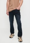 Soviet Dalton Straight Leg Denim - Blue Black