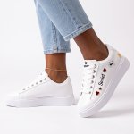 Soviet L Aria Casual Sneaker - White - 9