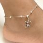 Elegant Sea Turtle Pendant Beach Adjustable Anklet Perfect Gift For Girlfriend Friends Mother On Birthday Mother's Day Christmas Anniversary Thanksgiving Valentine's Day