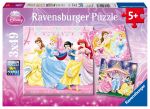 Snow White 3X49 Piece Puzzle