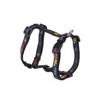 Rogz Fancy Dress Dog Classic Harness - Scooter Medium Multi Bone