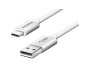 Adata ACA3AL Sync And Charge Usb-c To Usb-a 3.1 1M Silver Cable