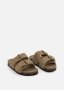 Faux Suede Strap Sandals Size 12-6 Older Boy