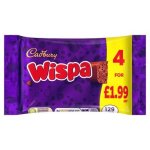 Cadbury Wispa Bars 4 Pack