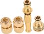 4PCS Water Hose Nozzle Adapter For Car Washing And Gardening Durable Hose