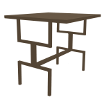 Tommy Side Table - Mocha Bronze