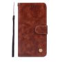 Vintage Faux Leather Flip Case For Samsung Galaxy S21 Ultra