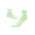 Lime Running Quarter Socks - 8-12