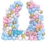Boy Or Girl Gender Reveal Balloon Arch Kit - 150 Piece