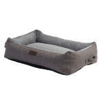 Rogz Lounge Walled Rectangular Bed - Large Grey