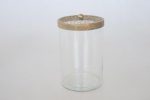 Large Gold Filigree Glass Jar 19X12.5CM