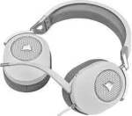 HS65 Premium White Headset 50MM Audio Drivers Omnidirectional MIC - Console Ready.