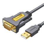Ugreen USB 2.0 To RS-232 Serial Adapter Cable Usb-a Male To DB9 Male