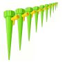 10 Pack Plant Watering Devices Self Watering Planter Insert Spikes Green