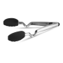 Stainless Steel Tongs Black