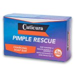 CUTICURA Pimple Rescue Charcoal Soap Bar 100G