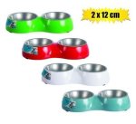 Pet Dog cat Bowl Pl+s s 12CM Double
