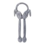 Plush Moving Ear Muff - Grey