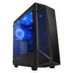 Raidmax Sigma Prime Rgb LED Tempered Glass Side Gpu 400MM Atx Gaming Chassis Black - Sigma Prime A14RTB