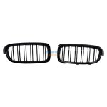 Bmw F30 Kidney Grilles Double Slat Black Set 12-19