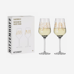Ritzenhoff Sagengold White Wine Glass Set - Burkhard Neie