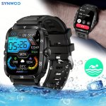Swimming Smart Watch For Men 4.98CM HD Screen Voice Calling 420MHA Large Battery 100+SPORT Mode 3ATM Waterproof Ai Voice calorie